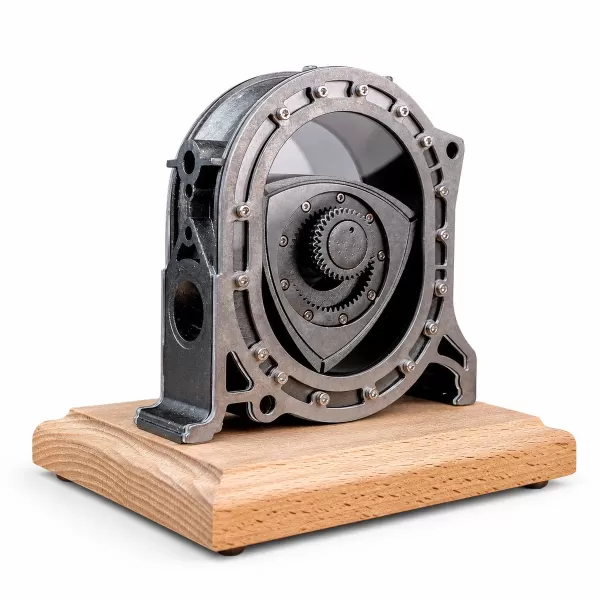 Full-Metal Wankel Rotary Engine Cutaway Model Full-Metal Wankel Rotary Engine Cutaway Model