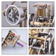 Horizontal Opposed 4-Cylinder Marine Steam Engine with Gearbox Horizontal Opposed 4-Cylinder Marine Steam Engine with Gearbox