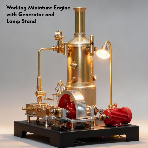 RETROL SE-03 Stationary Mill Steam Engine System RETROL SE-03 Stationary Mill Steam Engine System