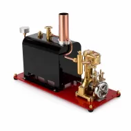 RW-BL1K Reversible Live Steam Engine Kit with Boiler