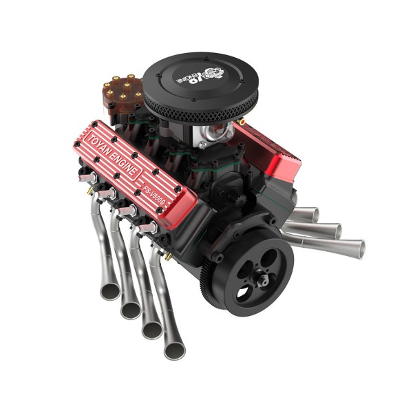 TOYAN FS-V800WGPC 28cc OHV Working V8 Engine Kit TOYAN FS-V800WGPC 28cc OHV Working V8 Engine Kit