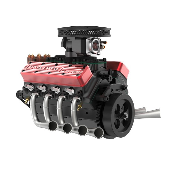 TOYAN FS-V800WGPC 28cc OHV Working V8 Engine Kit TOYAN FS-V800WGPC 28cc OHV Working V8 Engine Kit