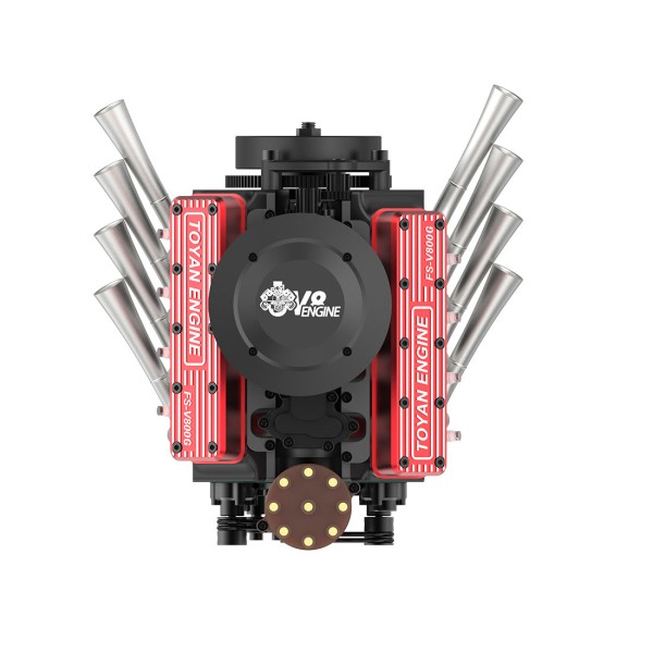 TOYAN FS-V800WGPC 28cc OHV Working V8 Engine Kit TOYAN FS-V800WGPC 28cc OHV Working V8 Engine Kit