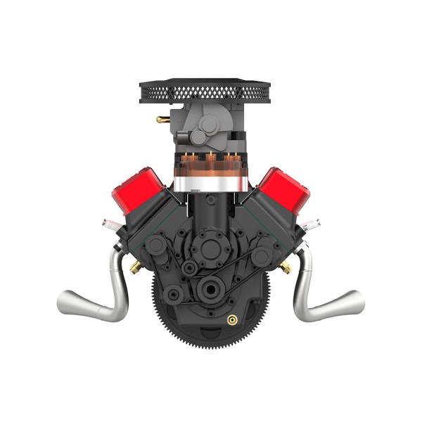 TOYAN FS-V800WGPC 28cc OHV Working V8 Engine Kit TOYAN FS-V800WGPC 28cc OHV Working V8 Engine Kit
