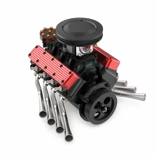 TOYAN FS-V800WGPC 28cc OHV Working V8 Engine Kit TOYAN FS-V800WGPC 28cc OHV Working V8 Engine Kit