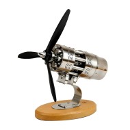 16-Cylinder Swash-Plate Stirling Engine Aircraft Model 16-Cylinder Swash-Plate Stirling Engine Aircraft Model