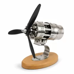 16-Cylinder Swash-Plate Stirling Engine Aircraft Model