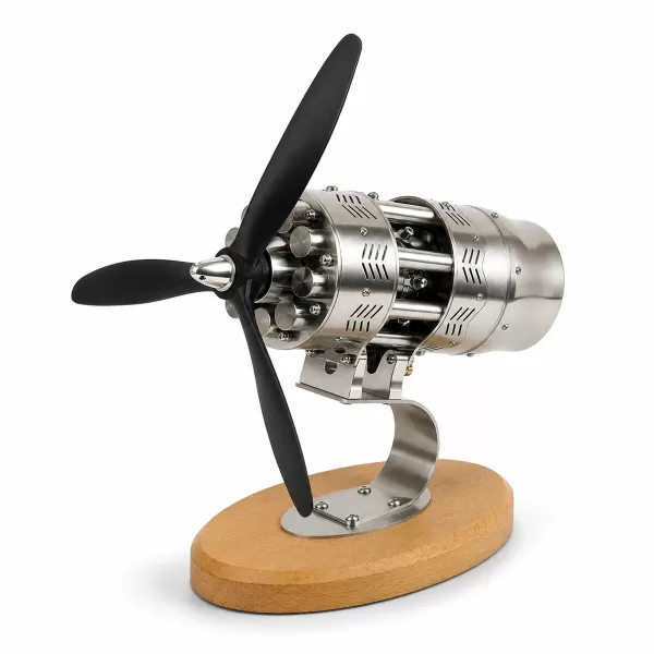 16-Cylinder Swash-Plate Stirling Engine Aircraft Model 16-Cylinder Swash-Plate Stirling Engine Aircraft Model