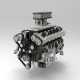 ENJOMOR GS-V12 72cc DOHC 48-Valve Gasoline Engine Model ENJOMOR GS-V12 72cc DOHC 48-Valve Gasoline Engine Model
