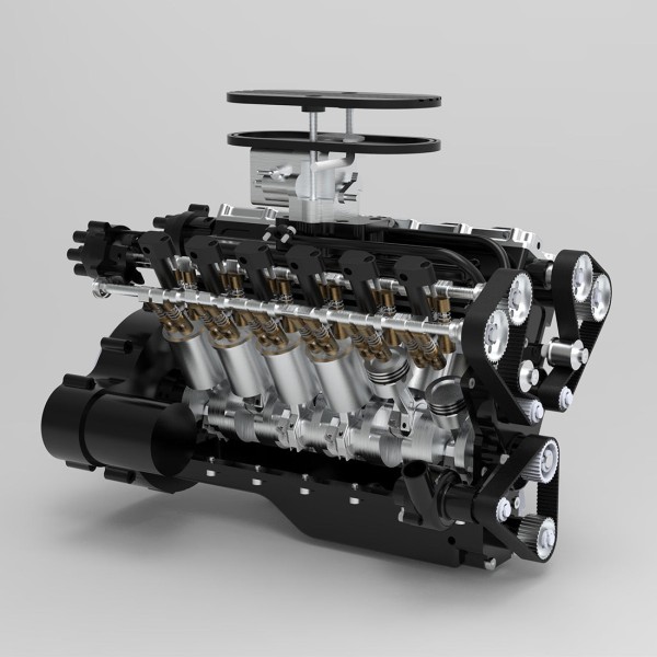 ENJOMOR GS-V12 72cc DOHC 48-Valve Gasoline Engine Model ENJOMOR GS-V12 72cc DOHC 48-Valve Gasoline Engine Model