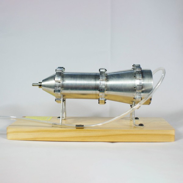 Working Multi-Stage Centrifugal Steam Turbine Model Working Multi-Stage Centrifugal Steam Turbine Model