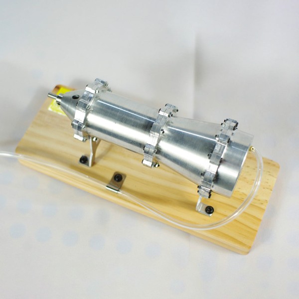 Working Multi-Stage Centrifugal Steam Turbine Model Working Multi-Stage Centrifugal Steam Turbine Model