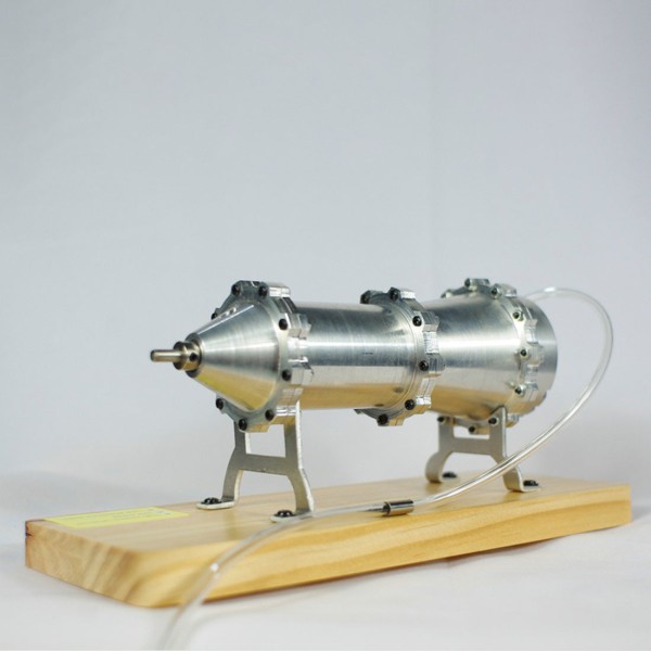 Working Multi-Stage Centrifugal Steam Turbine Model Working Multi-Stage Centrifugal Steam Turbine Model