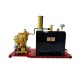 RW-BV2C Reversible V-Twin Live Steam Engine with Boiler RW-BV2C Reversible V-Twin Live Steam Engine with Boiler