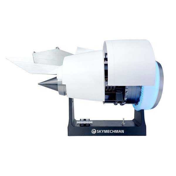 SKYMECHMAN A38X 1:24 Cutaway Turbofan Engine Model Kit SKYMECHMAN A38X 1:24 Cutaway Turbofan Engine Model Kit