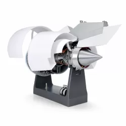 SKYMECHMAN A38X 1:24 Cutaway Turbofan Engine Model Kit