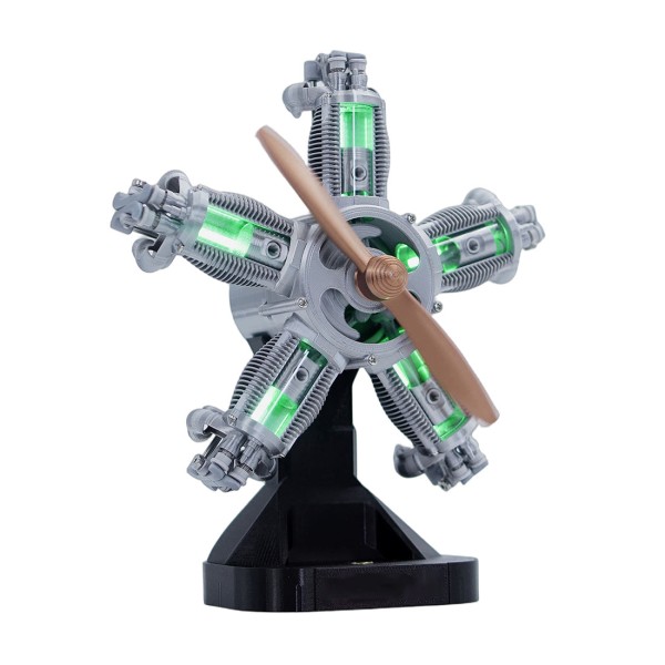 ENJOMOR Five-Cylinder Radial Engine STEM Model Kit 100+PCS ENJOMOR Five-Cylinder Radial Engine STEM Model Kit 100+PCS