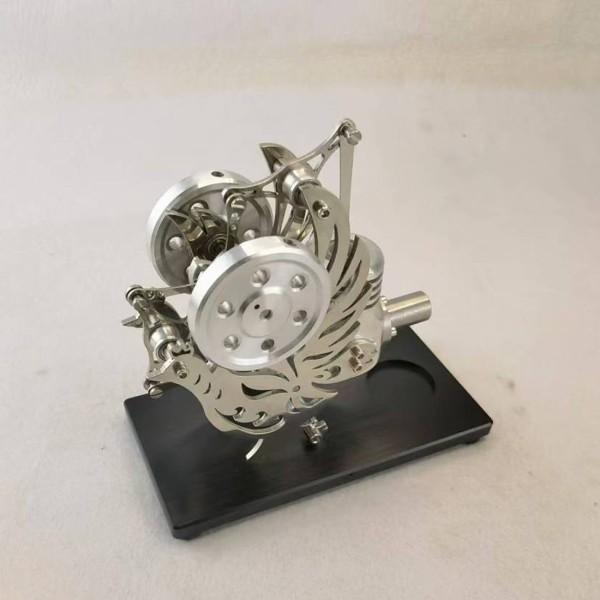 Flying-Bird Single-Cylinder Stirling Engine Model Flying-Bird Single-Cylinder Stirling Engine Model