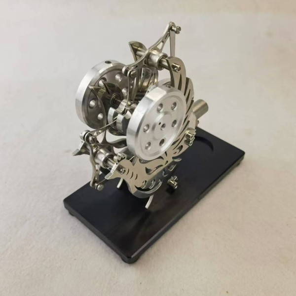 Flying-Bird Single-Cylinder Stirling Engine Model Flying-Bird Single-Cylinder Stirling Engine Model