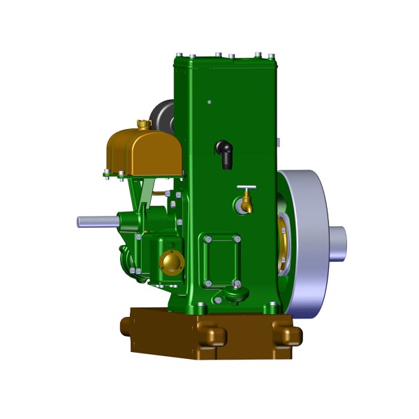 RETROL & OKMO D-Type 1:4 Stationary Gasoline Engine Model RETROL & OKMO D-Type 1:4 Stationary Gasoline Engine Model