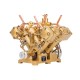 RW-V4 Reversible Four-Cylinder Marine Steam Engine Model RW-V4 Reversible Four-Cylinder Marine Steam Engine Model