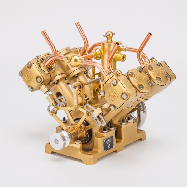 RW-V4 Reversible Four-Cylinder Marine Steam Engine Model RW-V4 Reversible Four-Cylinder Marine Steam Engine Model