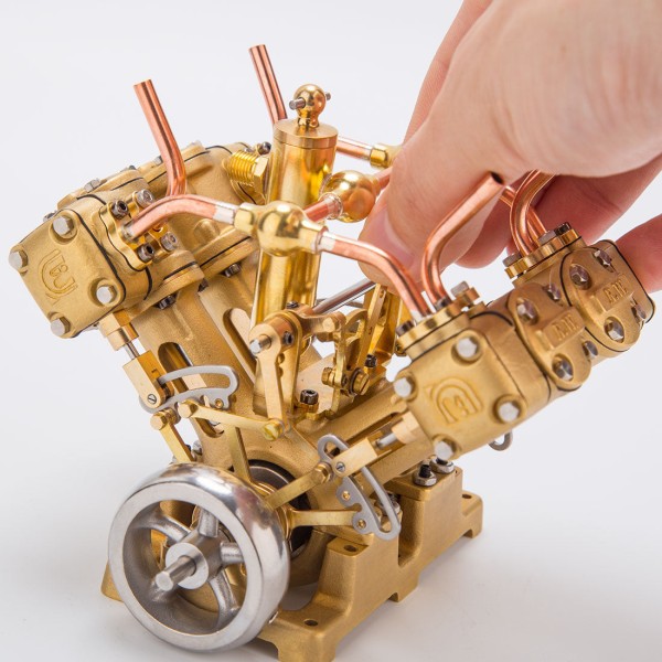 RW-V4 Reversible Four-Cylinder Marine Steam Engine Model RW-V4 Reversible Four-Cylinder Marine Steam Engine Model