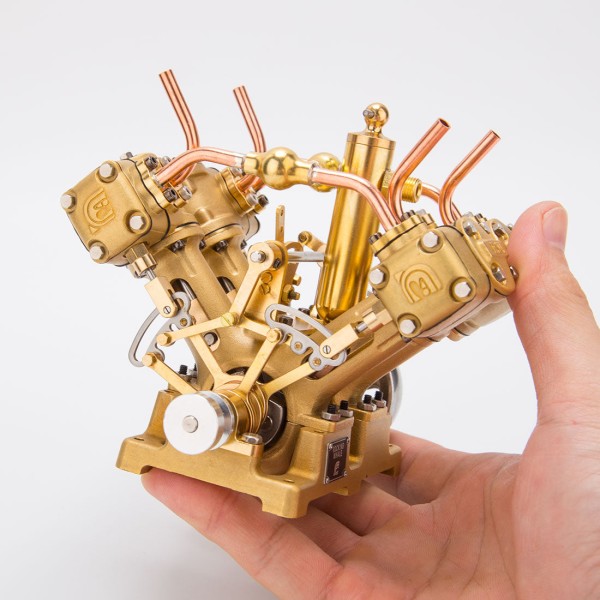 RW-V4 Reversible Four-Cylinder Marine Steam Engine Model RW-V4 Reversible Four-Cylinder Marine Steam Engine Model