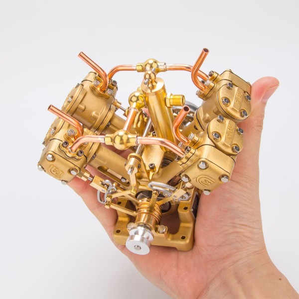 RW-V4 Reversible Four-Cylinder Marine Steam Engine Model RW-V4 Reversible Four-Cylinder Marine Steam Engine Model