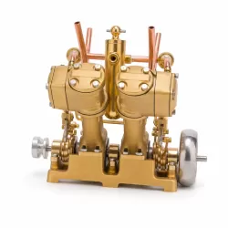 RW-V4 Reversible Four-Cylinder Marine Steam Engine Model