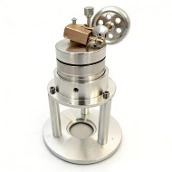 Working Vertical Single-Cylinder Steam Engine Model Working Vertical Single-Cylinder Steam Engine Model