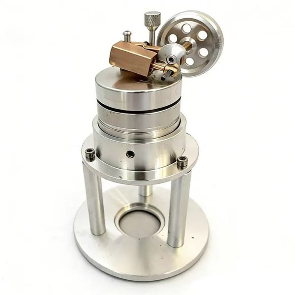 Working Vertical Single-Cylinder Steam Engine Model Working Vertical Single-Cylinder Steam Engine Model