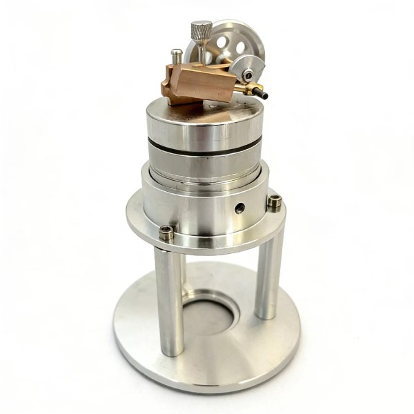 Working Vertical Single-Cylinder Steam Engine Model Working Vertical Single-Cylinder Steam Engine Model