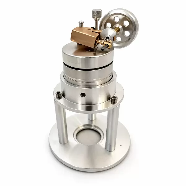 Working Vertical Single-Cylinder Steam Engine Model Working Vertical Single-Cylinder Steam Engine Model