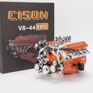 CISON 44cc Small-Block V8 Working Engine Model