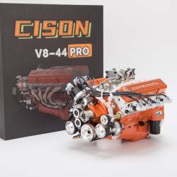 CISON 44cc Small-Block V8 Working Engine Model