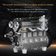HOWIN L4 17.2cc Inline-4 Water-Cooled Engine Model HOWIN L4 17.2cc Inline-4 Water-Cooled Engine Model
