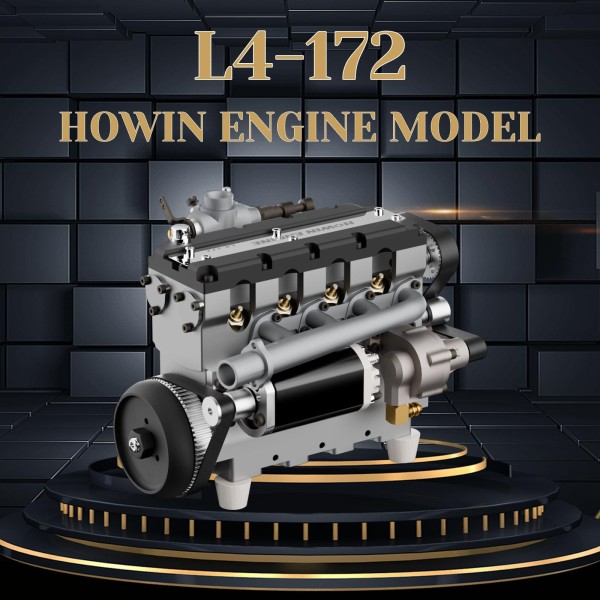 HOWIN L4 17.2cc Inline-4 Water-Cooled Engine Model HOWIN L4 17.2cc Inline-4 Water-Cooled Engine Model
