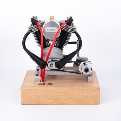 MUSA Hoglet V-Twin Kick-Start Gasoline Engine Model