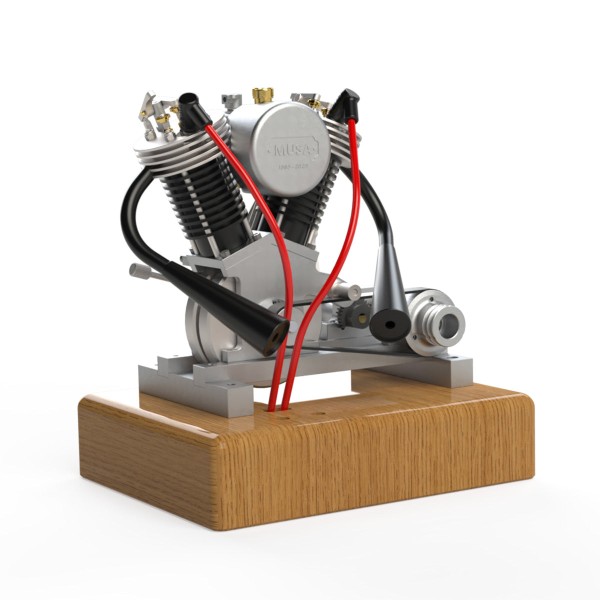 MUSA Hoglet V-Twin Kick-Start Gasoline Engine Model MUSA Hoglet V-Twin Kick-Start Gasoline Engine Model