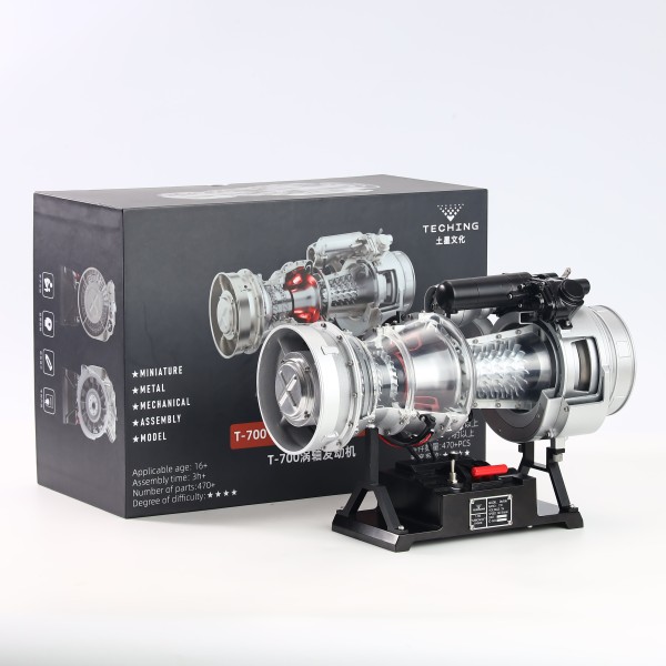 TECHING T700 Turboshaft Engine Model Kit TECHING T700 Turboshaft Engine Model Kit