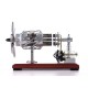 16-Cylinder Double-Tank Stirling Engine Model 16-Cylinder Double-Tank Stirling Engine Model