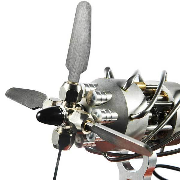 16-Cylinder Double-Tank Stirling Engine Model 16-Cylinder Double-Tank Stirling Engine Model