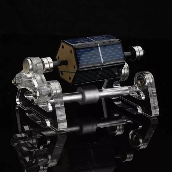 Mendocino Solar Magnetic-Levitation Motor Model