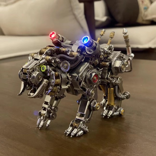 Metal Bengal Tiger Mechanical Model Kit 700+PCS