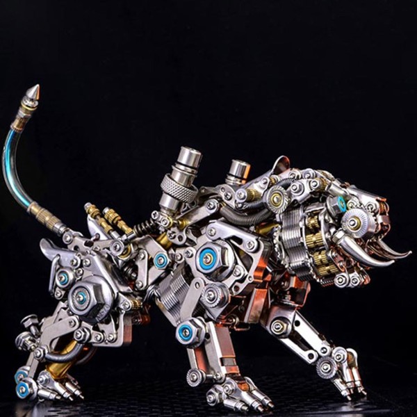 Metal Bengal Tiger Mechanical Model Kit 700+PCS