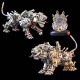 Metal Bengal Tiger Mechanical Model Kit 700+PCS