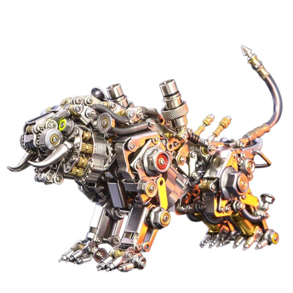 Metal Bengal Tiger Mechanical Model Kit 700+PCS