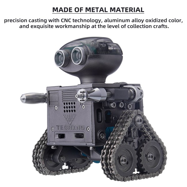 TECHING DM518 Tracked Robot Assembly Kit 160PCS TECHING DM518 Tracked Robot Assembly Kit 160PCS