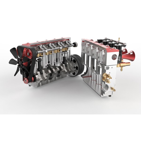 TOYAN FS-L400BGC 14cc Inline-4 Gasoline Engine Kit